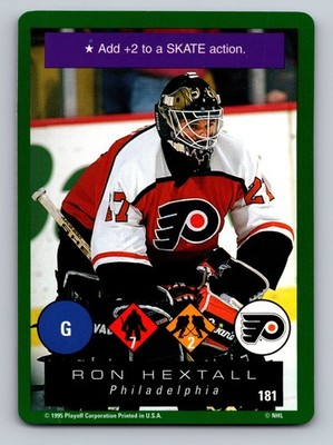 1995-96 Playoff One on One Challenge #181 Ron Hextall