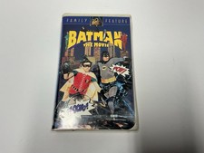 Batman the Movie (VHS, 1966) Adam West-Burt Ward Clam Shell Remastered 1994
