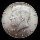 40% Silver 1967 Kennedy Half Dollar - F19B