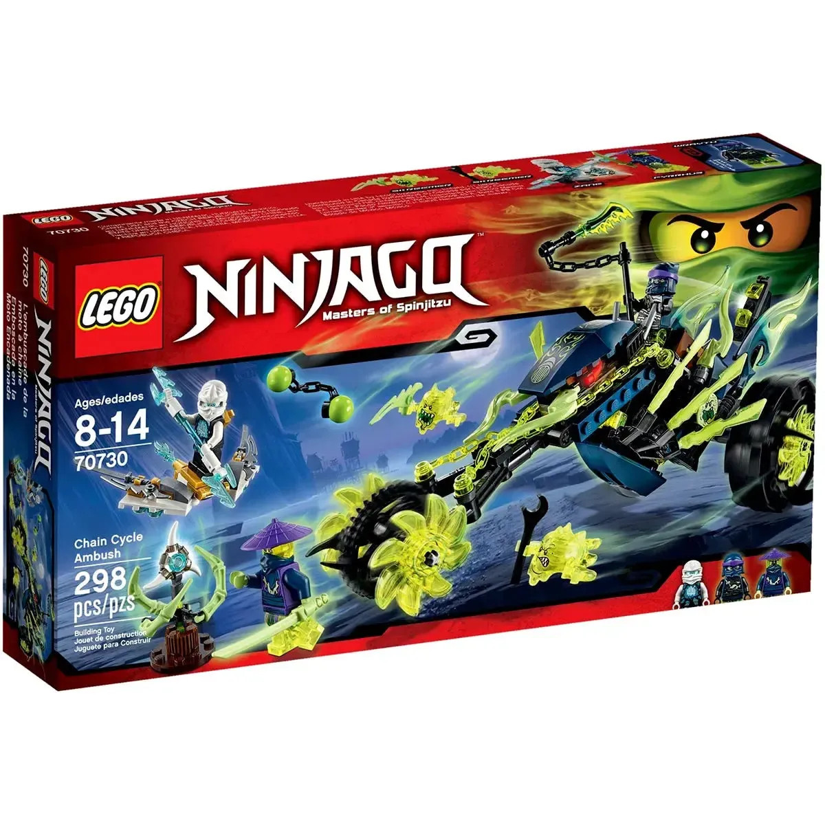 LEGO [Ninjago] - Chain Cycle Ambush Building Set - Possessio