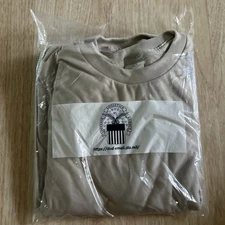 DLA Military Uniform T-shirts By Skilcraft  Small Desert Brown Pack Of 3 - New