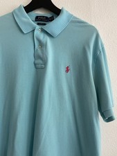 Polo Ralph Lauren Men s Light Blue Short Sleeve Polo Shirt XL G39