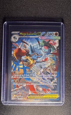 Mega Lucario ex 179/132 Me01: Mega Evolution Holo