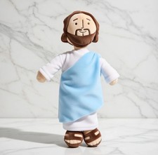 Jesus Plush Doll Jesus Plushie Stuffed Toy Christian Religious 11.8inch Blue