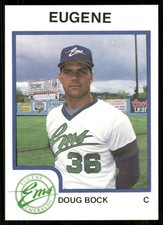 1987 ProCards Eugene Emeralds DOUG BOCK RC ROYALS UNIV OF MISSOURI BLOOMINGTON