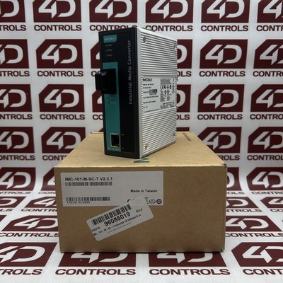 IMC-101-M-SC-T V2.3.1 Moxa | Ethernet-Fiber Media Converter, Opened