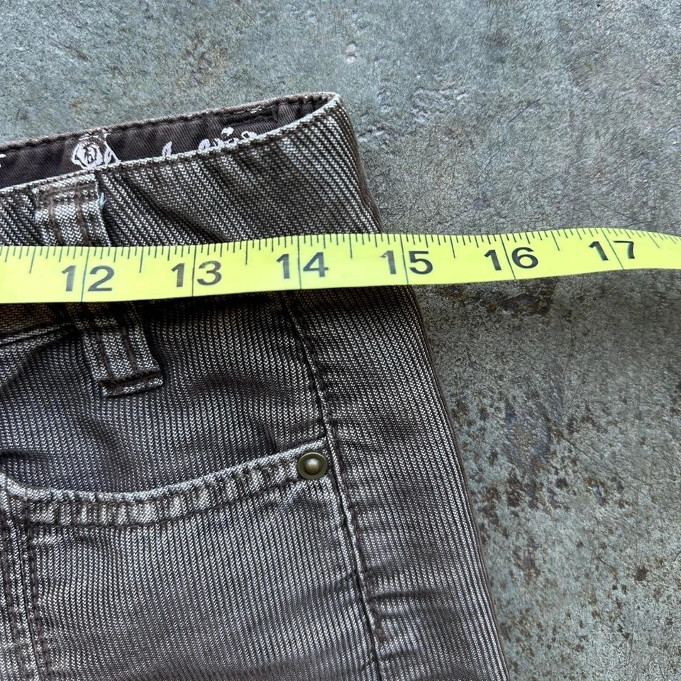 Falda de pana gris-marrón Guess Foto 4 de 4