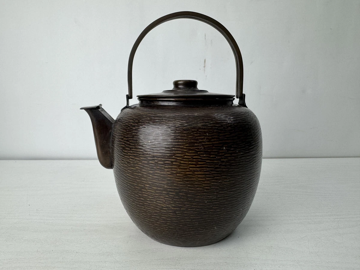 铜古董日本茶壶| eBay