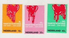 Netherlands 3 x 1970  MNH