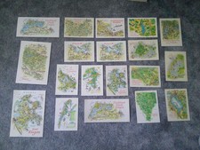 20 x  AK LANDKARTE LANDKARTEN USEDOM RÜGEN HIDDENSEE MÜRITZ SCHWIELOCHSEE LOT