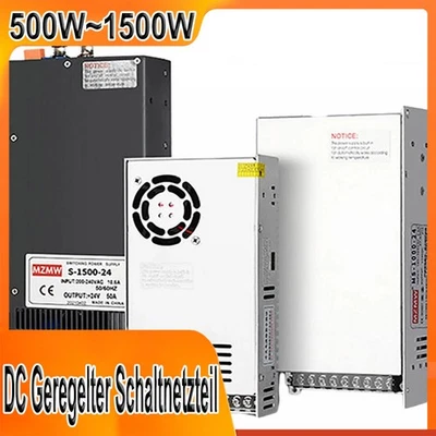 500W Bis 1500W DC Geregelter Schaltnetzteil Trafo Treiber Stromversorgung - Bild 1 von 4