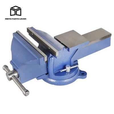 8'' Multi-purpose Rotating Bench Vise Swival 360 Degree Heavy Duty With Base
