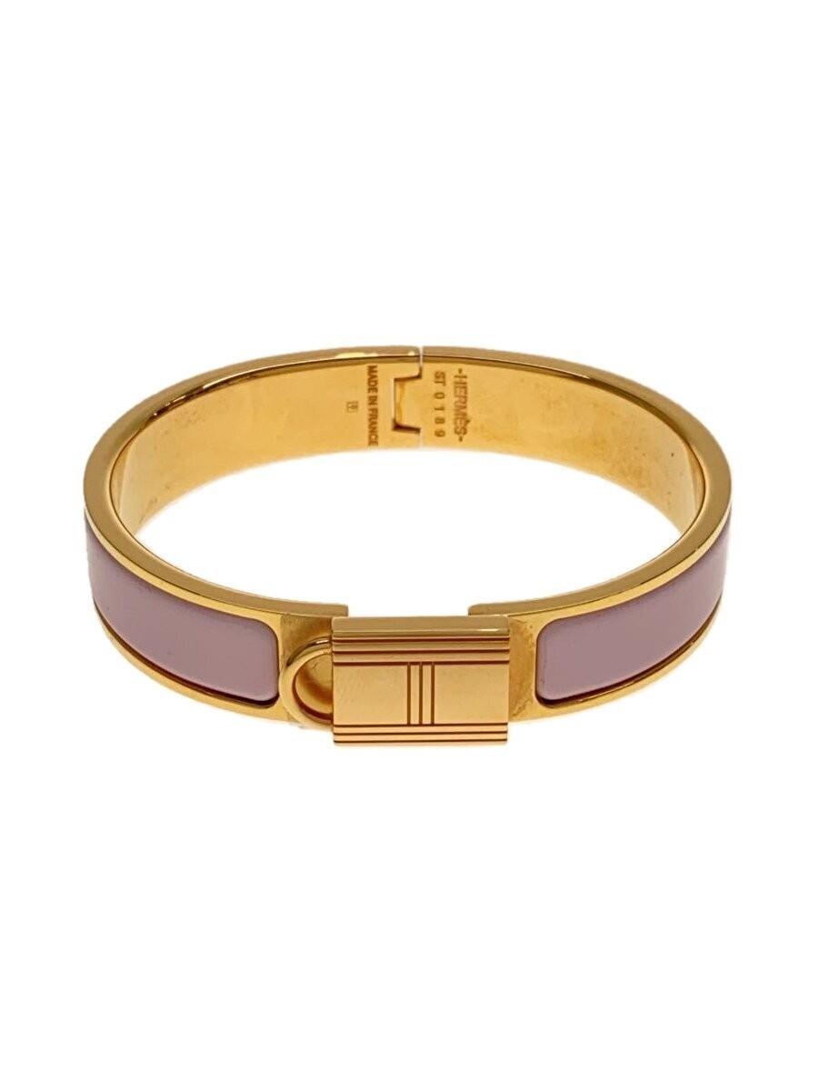 Hermes Pink Ladies Bangle 1227 Rose Gold