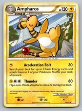 Ampharos 14/123 R HeartGold & SoulSilver Pokemon LP on eBay