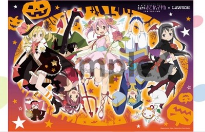 Puella Magi Madoka Magica A3 clear poster #f0df94