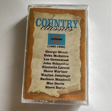 Country Classics, Vol. 5 1985-1986 by Various Artists Cassette 