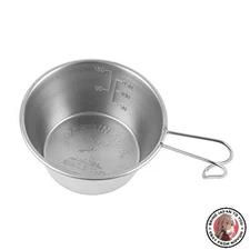 NEW Captain Stag UY-7015 Sierra Cup  Stainless Steel  Mini Sierra Cup  7.5 fl oz