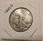 1943-D Walking Liberty Silver Half Dollar - WWII Year