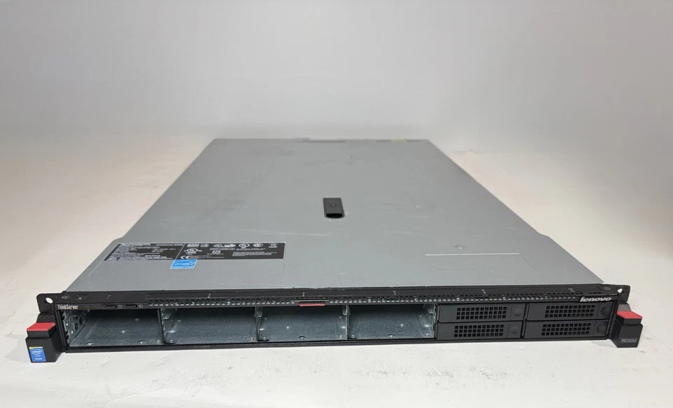 LENOVO THINKSERVER RD550 SERVER 70CX  0021UX  E5-2670 V3  2.30GHZ 16GB RAM NO HD - Image 4 of 4
