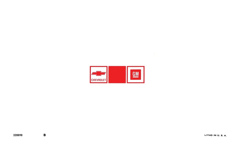 Chevrolet Corvette 1973 manual del propietario Foto 2 de 4