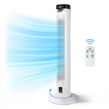 36 inch Tower Fan with Remote Control - 3 Speed Setting