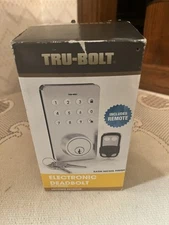 Tru-Bolt Electronic Deadbolt with Remote Control