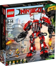 LEGO The LEGO Ninjago Movie: Fire Mech (70615) near mint condition.