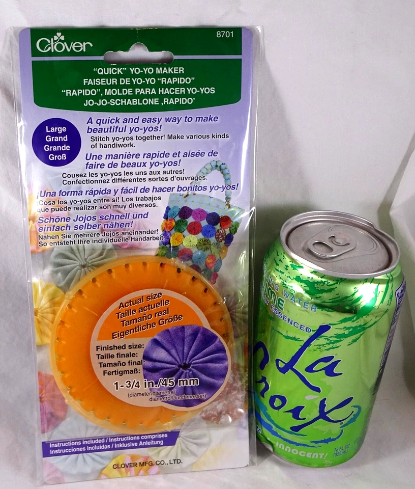 Clover Quick YoYo Maker Tamaño Grande 1 3/4 pulgadas Diámetro Instrucciones incluidas Foto 4 de 4