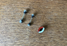 NMINT Aurora AFX Magnatraction Magnets Axles w/Five Spoke Wheels