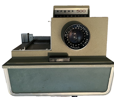 Vintage Argus 500 Automatic Slide Projector Untested