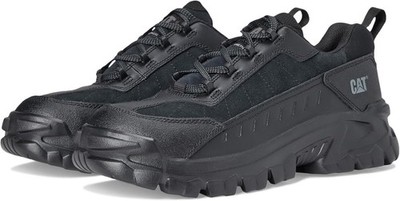 Work Shoe Men's Caterpillar Invader Sport Lo Mesh Composite Toe Black S9.5 *USED