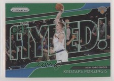2018-19 Panini Prizm Get Hyped! Green Prizm Kristaps Porzingis #3 5tr