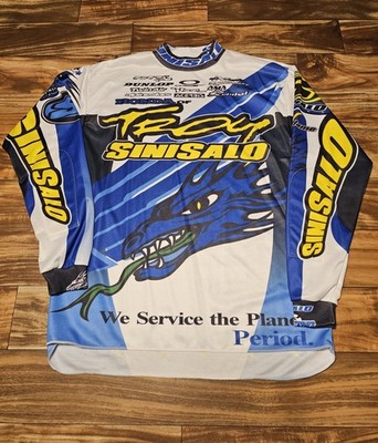 Vintage Honda Of Troy Sinisalo Motocross Long Sleeve Jersey Honda