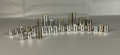 #ad #ad 31 Craftsman Assorted Socket Lot All Marked Made In USA Series G $29.95