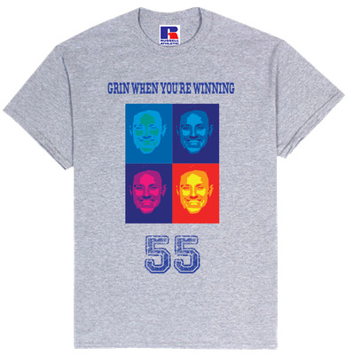 RANGERS 55 T-SHIRT UNISEX - 55 LEAGUE TITLES - EXCLUSIVE DESIGN - BOYDY GRIN | eBay