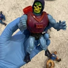 Vintage He-Man MOTU Blaster Skeletor Action Figure w/ Vest Missing Dragon head