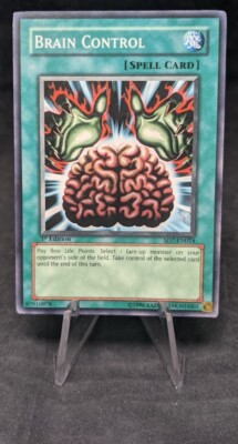 Brain Control - Yugioh TCG - 5D7-EN024 - Misprint Card Back - MP