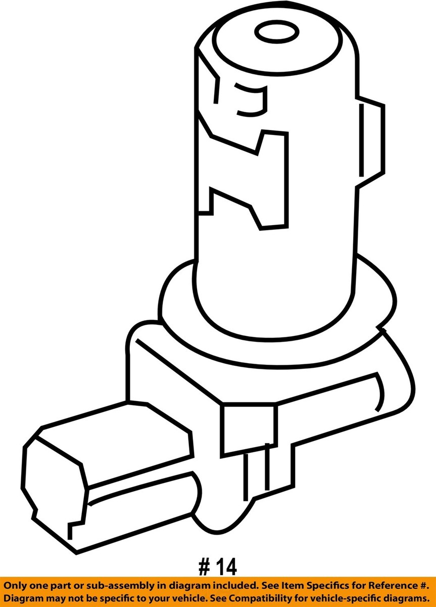 Engine Camshaft Position Sensor For 2008 Ford Edge - View #2