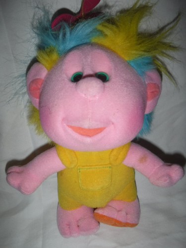 Cousin Rowdy Hobnobbins 11" Troll Vintage 1989 HTF Plush Soft Toy Stuffed Animal - Picture 6 of 6