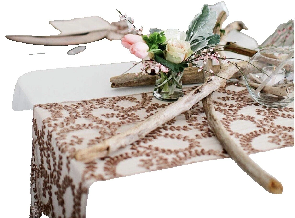 Fabric Wedding Centerpieces & Table Décor