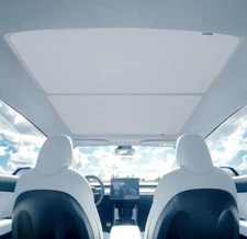 Tesla Model Y 2020-2024 Glass Roof Sunshade Premium Top Window Sunroof Sun Shade