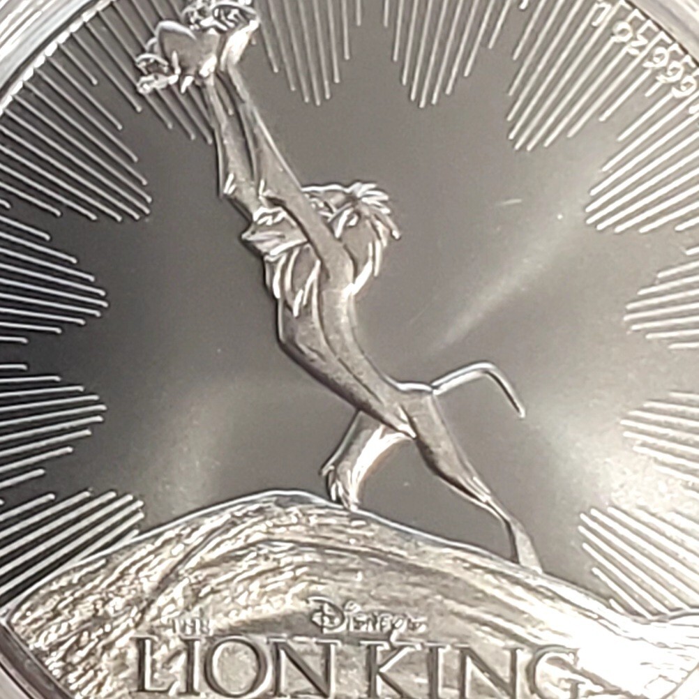 1 oz .999 Silver $2 COIN Disney Lion King The Circle of Life