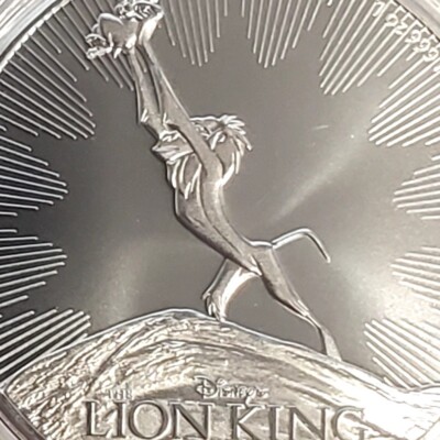1 oz .999 Silver $2 COIN Disney Lion King The Circle of Life