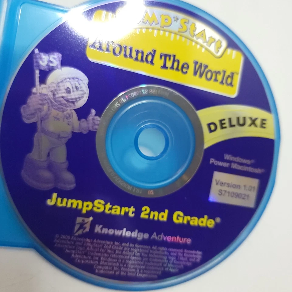 Knowledge Adventure Jumpstart Around The World Deluxe Version 1.01 CD Only - Image 3 of 4