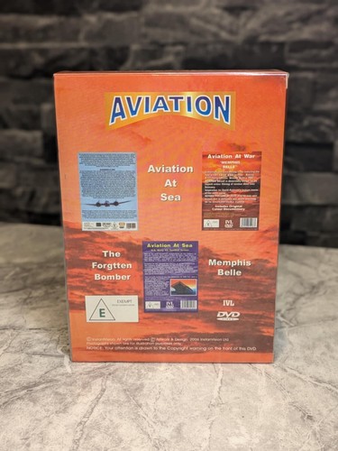 Aviation DVD The Forgotten Bomber Memphis Belle Aviation At Sea 3 DVD Box Set - Picture 3 of 4