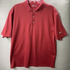 Nike Golf Fit Dri Fit Polo Shirt Mens Size Extra Large Short Sleeve Outdoor