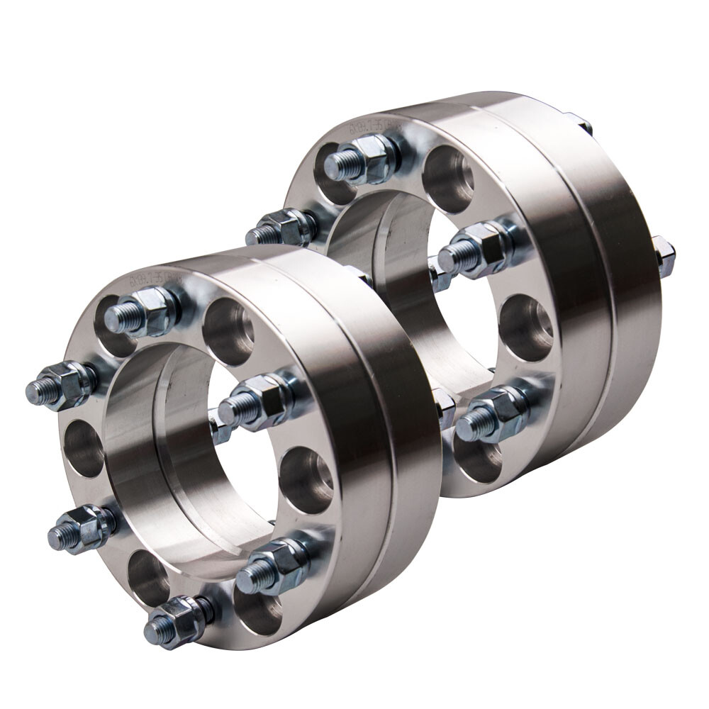 4x Wheel Spacers 6x5.5 inch / 6x139.7mm 6 Studs PCD 35mm For Hilux Spacer CNC