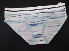 NEW Victoria's Secret VTG 2015 2016 Thick Logo Cotton Hiphugger Panty MEDIUM