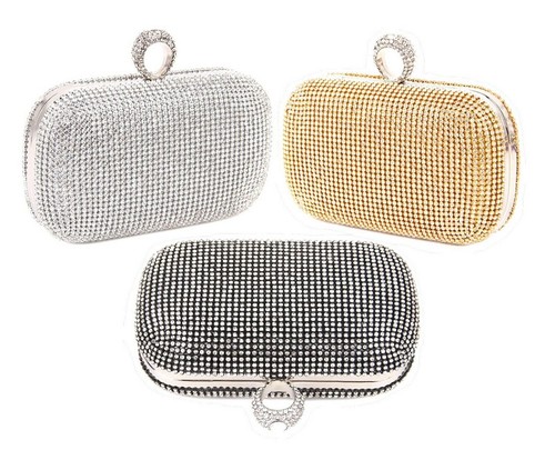 Mit - Pochette rigida in vernice con chiusura a forma di cuore - Rosso -  MitShopping - Abbigliamento e scarpe