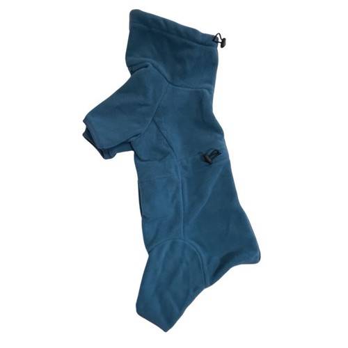 ROZKITCH Dog's Winter Coat Small Turquoise Polar Fleece Hiking Outdoors Pets NEW - Picture 4 of 16